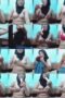 Abg hijab kacamata nyobain dildo